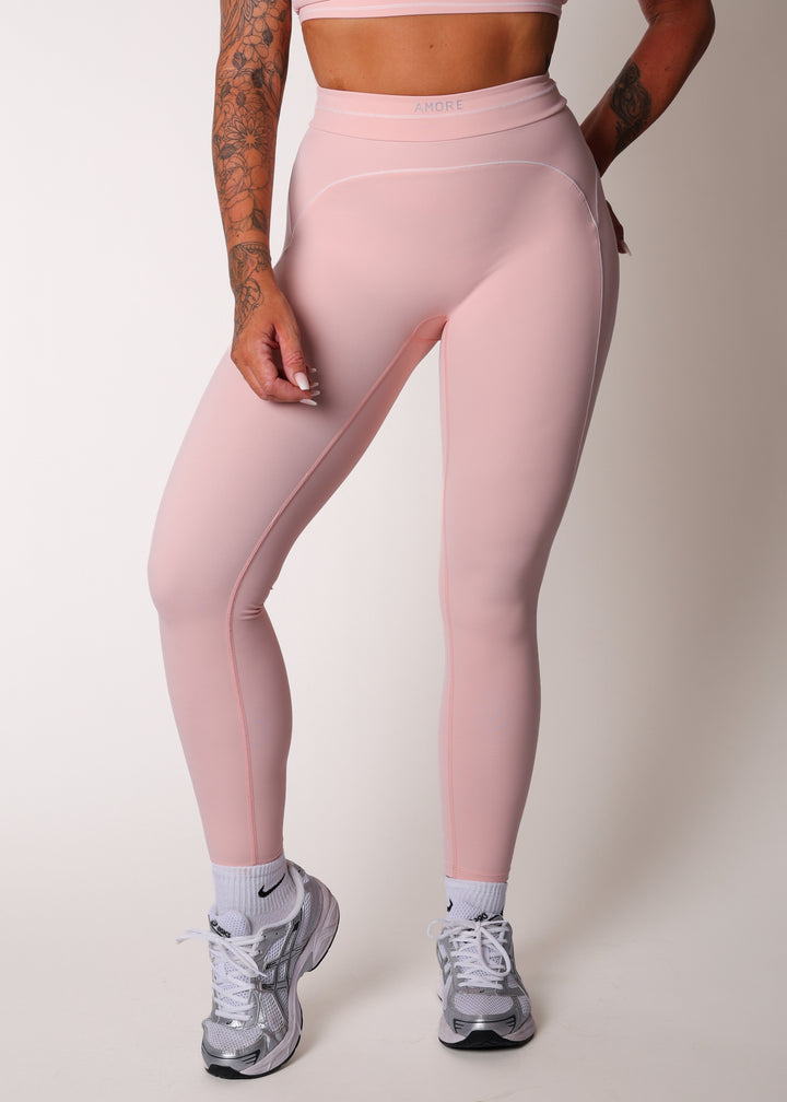 Linéa Luxe Legging Powder Pink