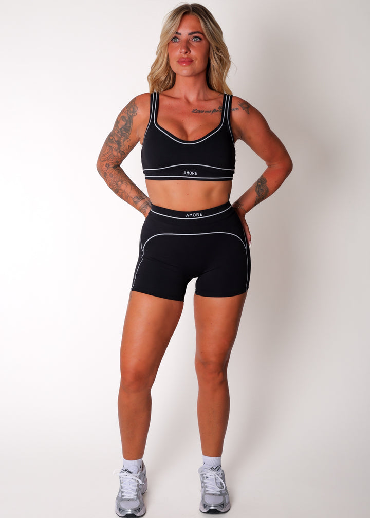 Linéa Luxe Short Noir
