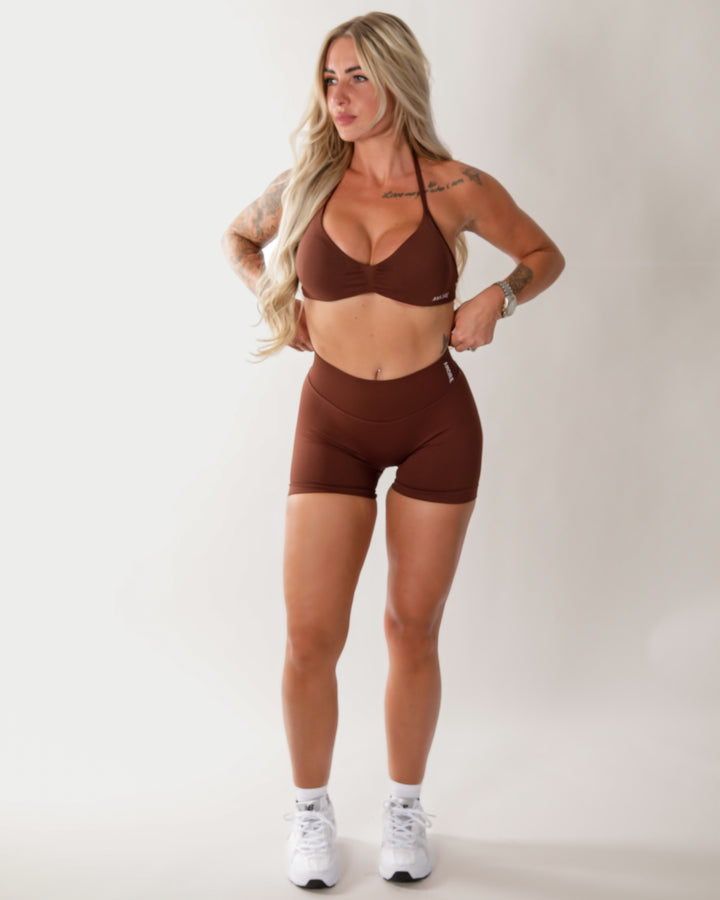 Soléa Sculpt Sport Bra Deep Brown