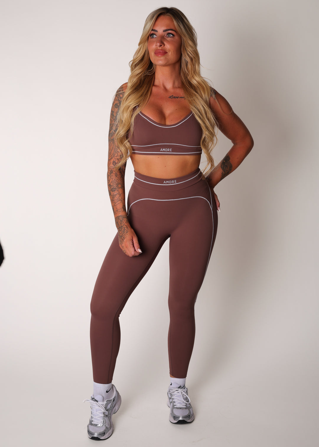 Linéa Luxe Legging Mocha Brown